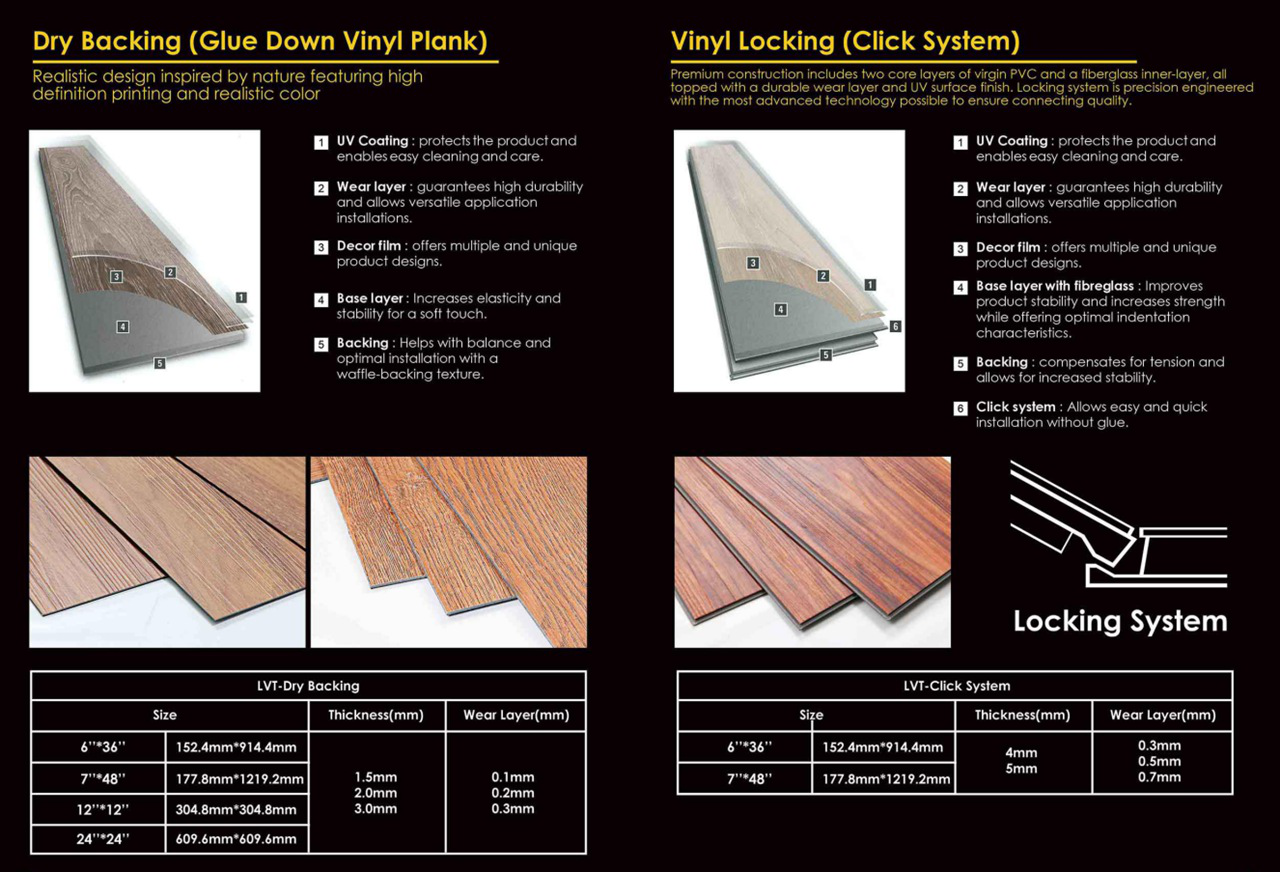 thailand spc vinyl wood flooring